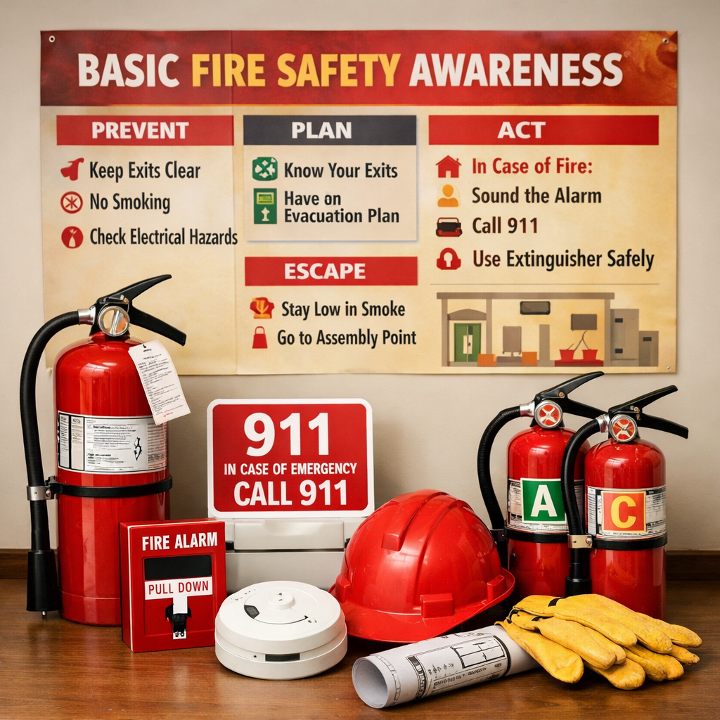 Basic Fire Safety Awareness Courses UK