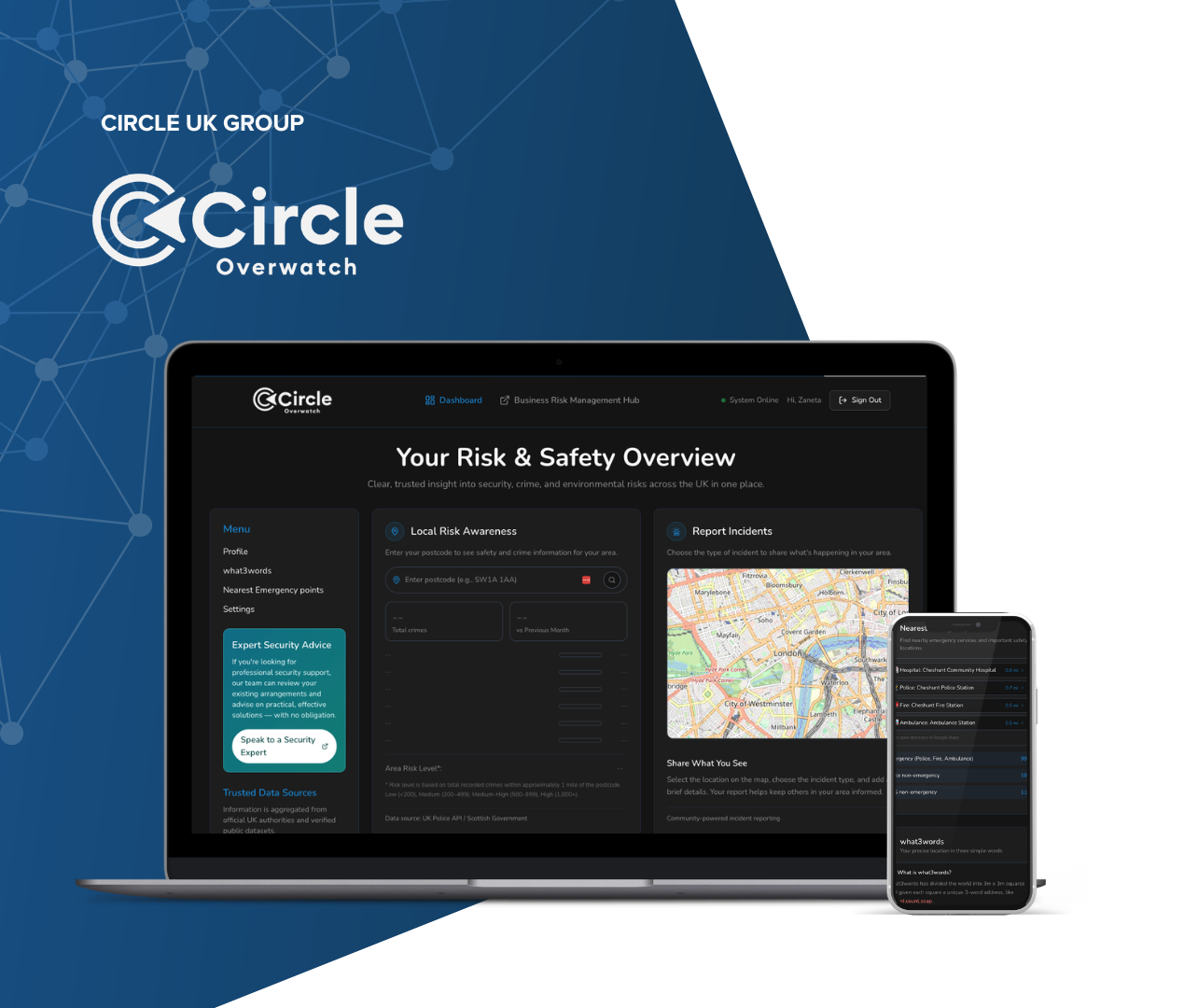 Circle Overwatch App UX UI-1