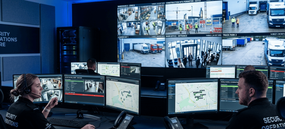 Integrated security systems for UK businesses with CCTV monitoring and access control