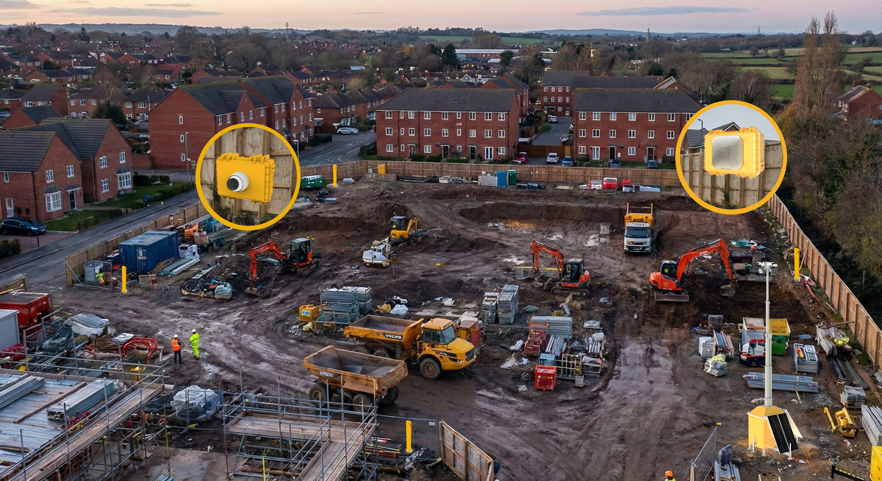 Construction Site Security London UK