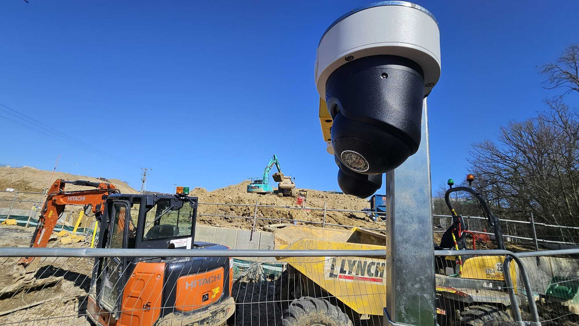 CCTV for construction sites