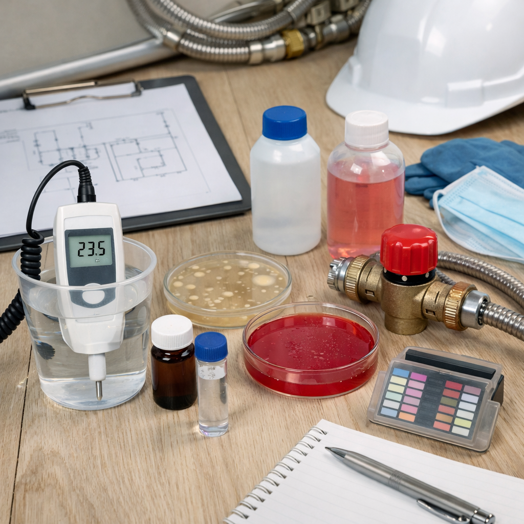 Basic Legionella Management course no text on image