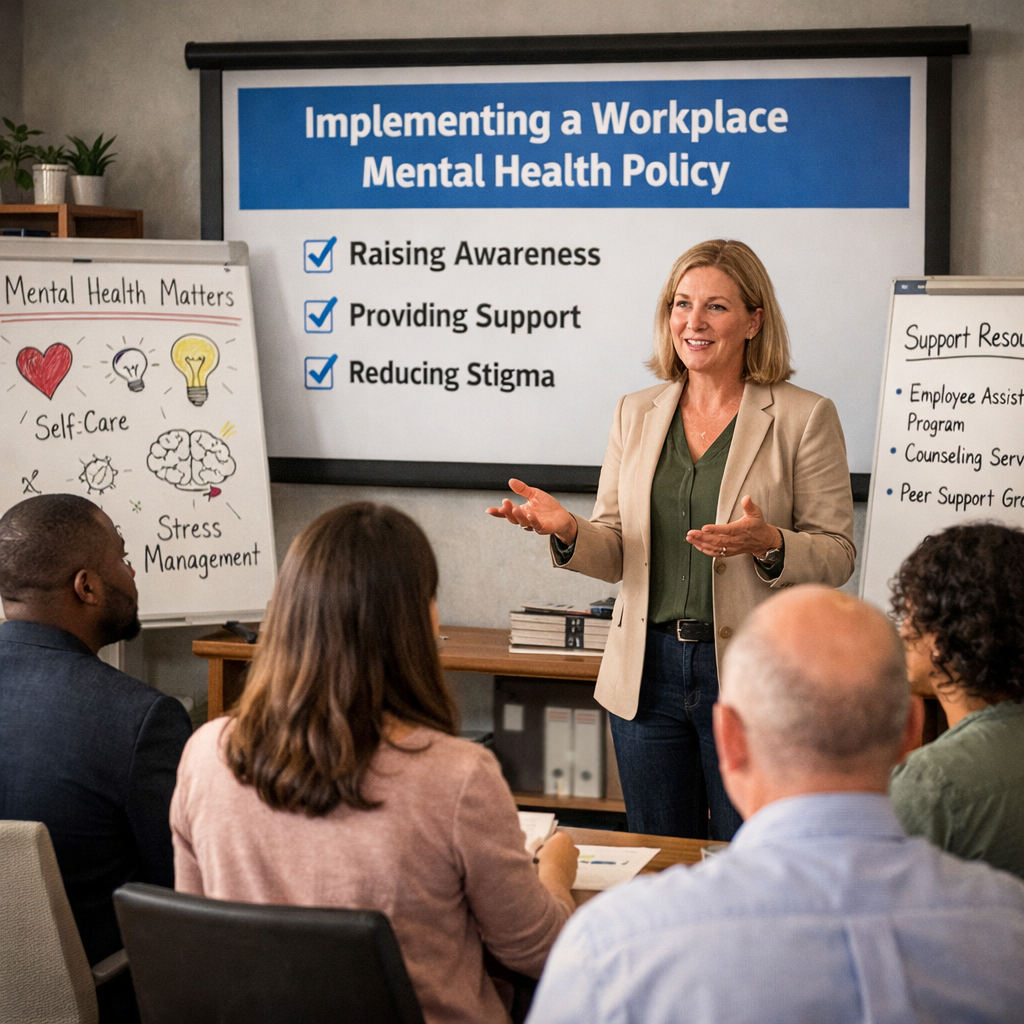 Implementing a Workplace Mental Health Policy