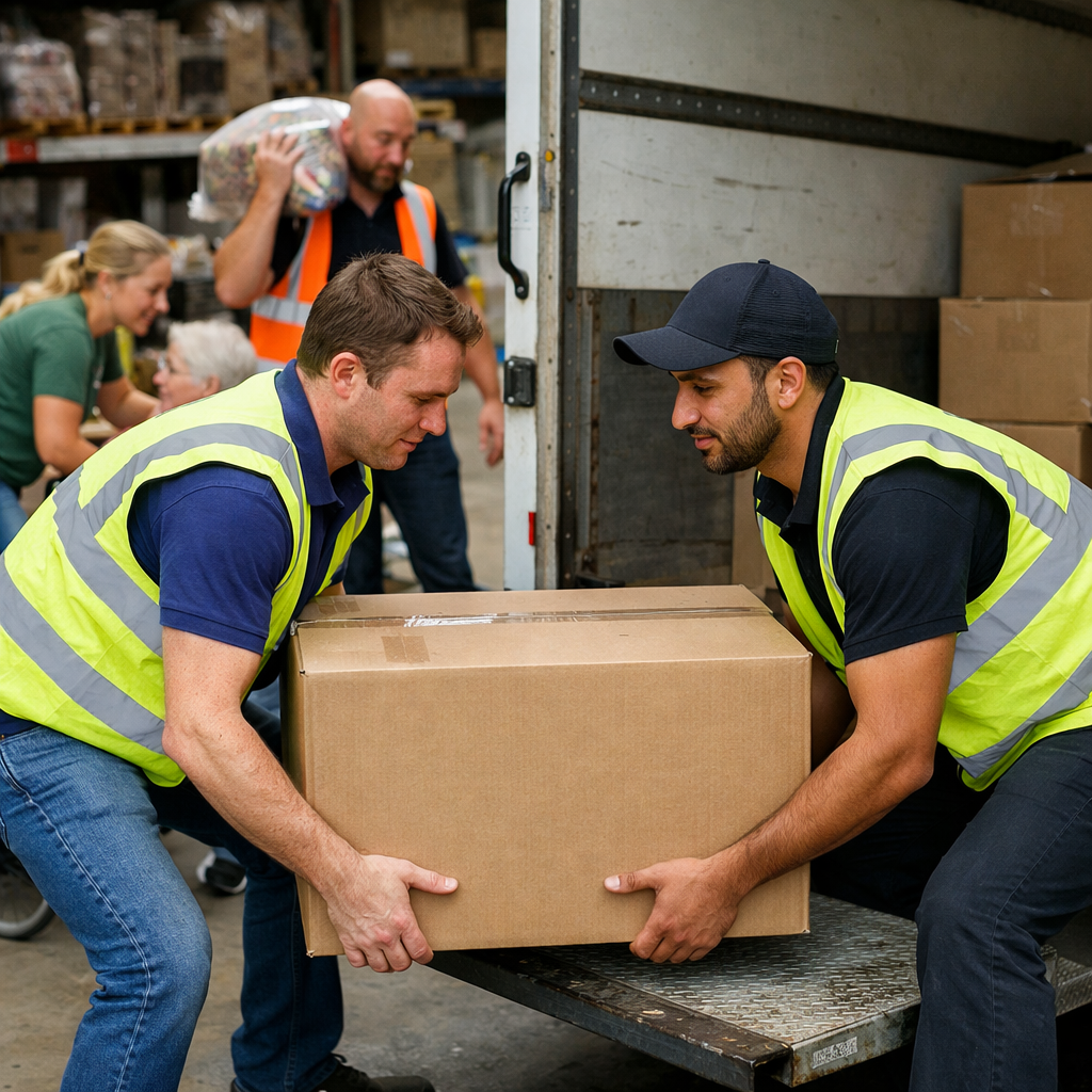 Manual Handling Including Animate Handling no text on image natural workplace