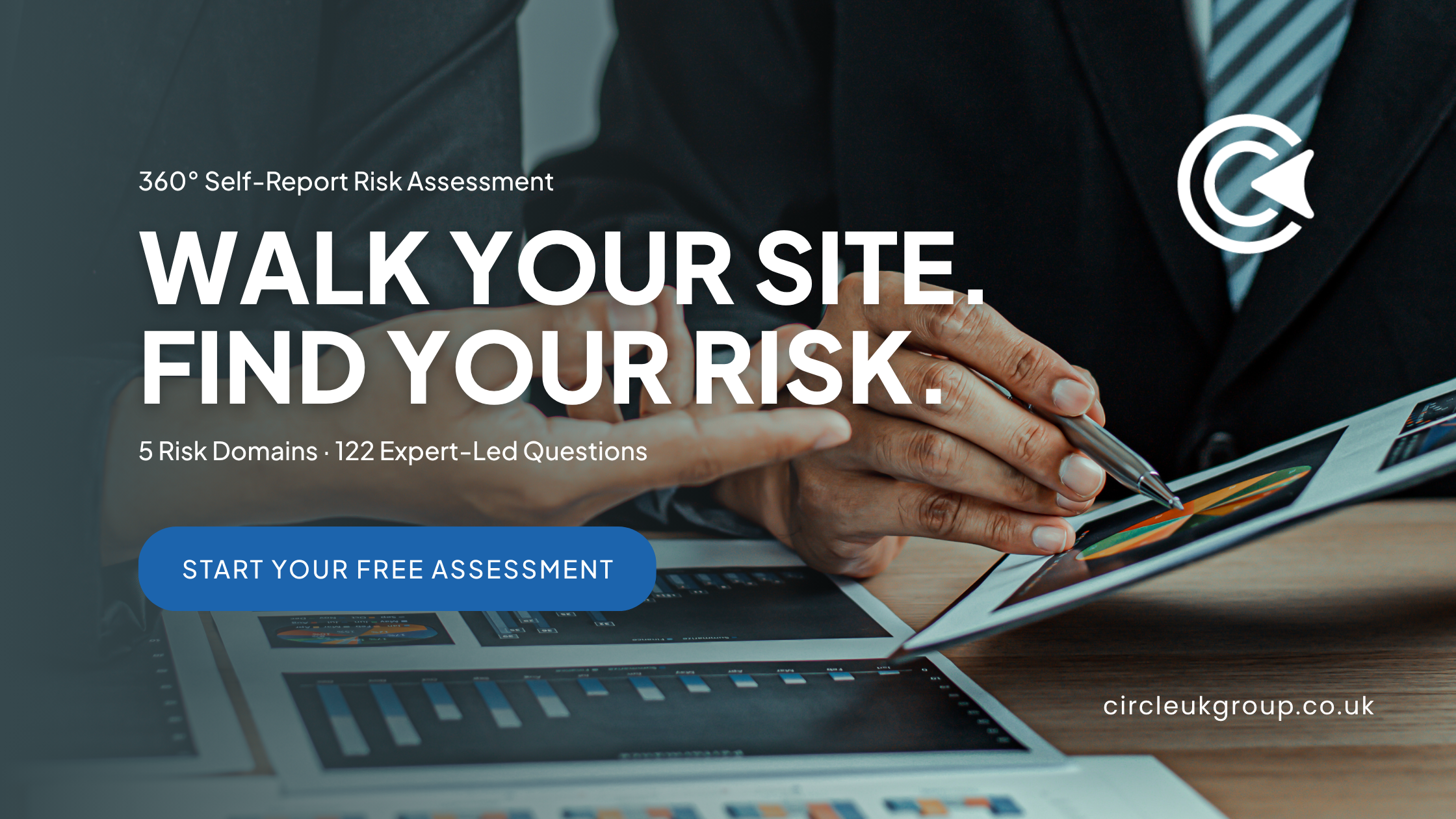 Walk Your Site. Find Your Risk. Self-Report Risk Assessment Platform