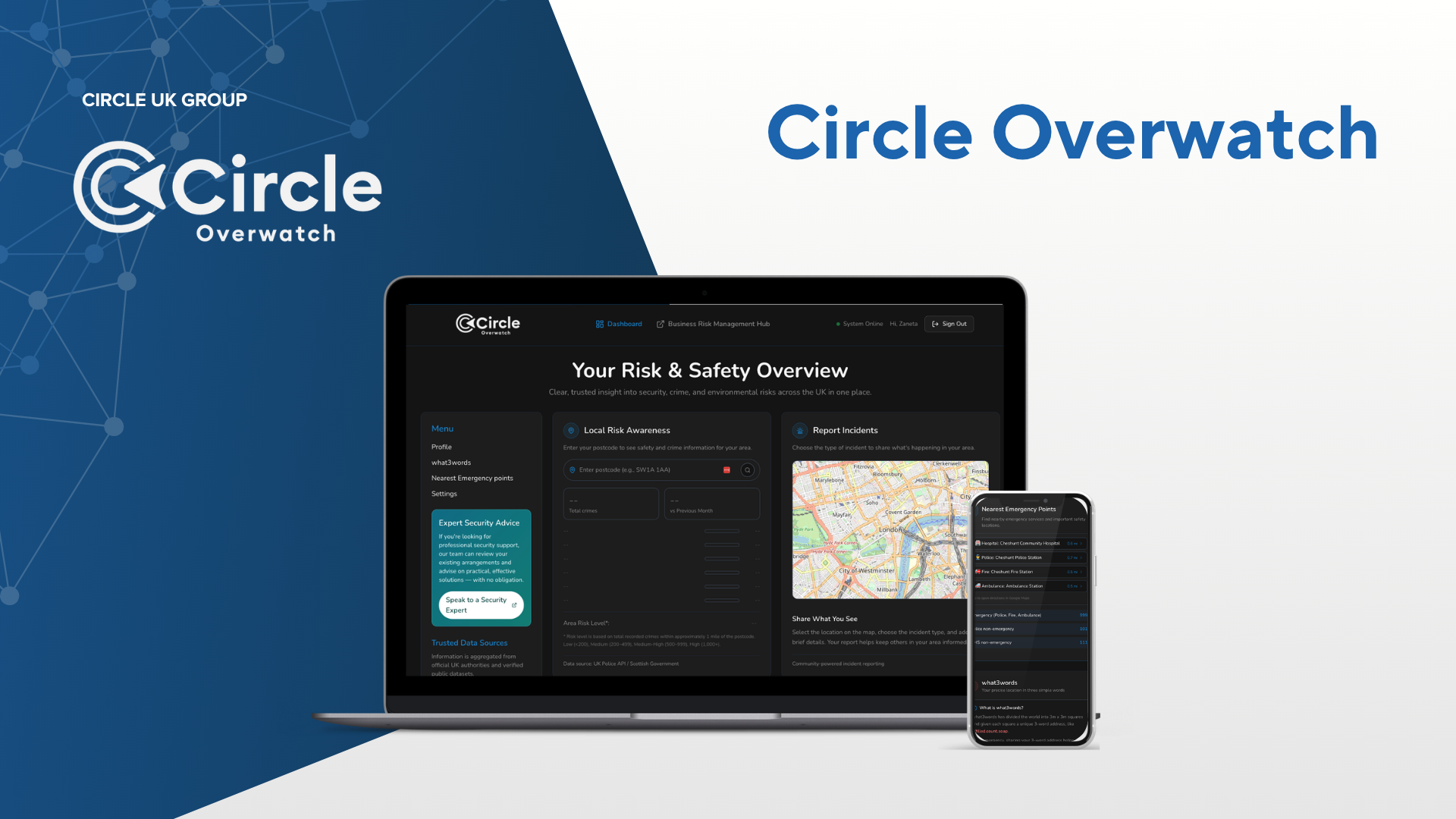 Circle Overwatch: The UK Safety App for Local Crime and Risk Awareness