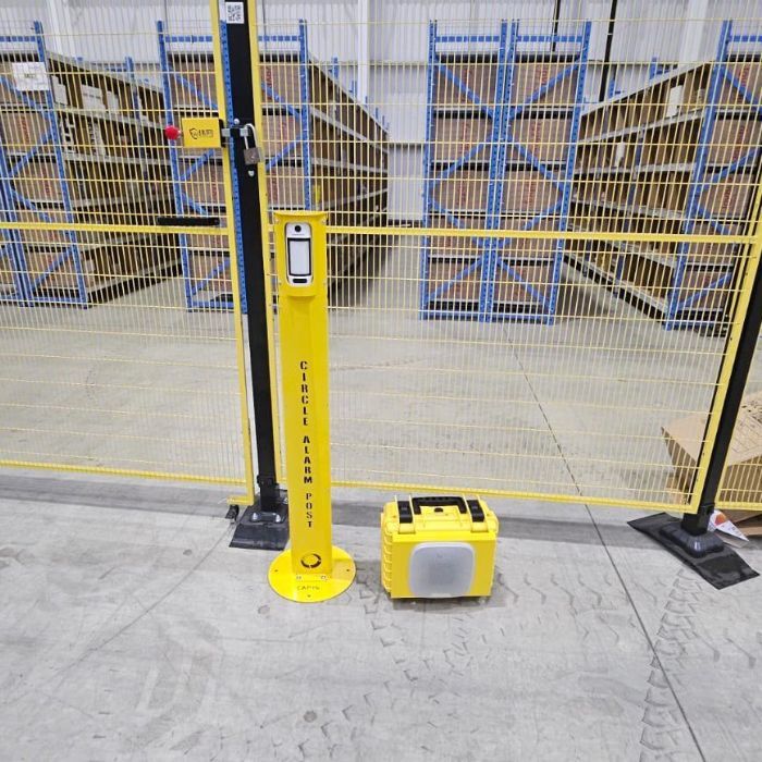 Circle Alarm security solution protecting a warehouse and distribution facility in the UK